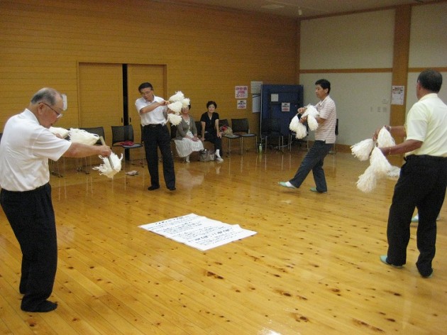 有東木の盆踊り男踊り