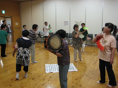 有東木の盆踊り