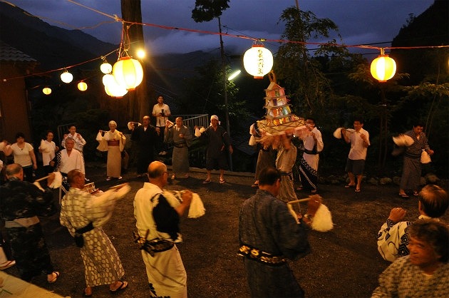 有東木盆踊り