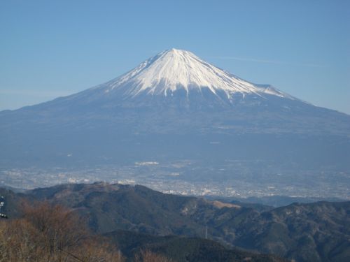 浜石岳からの富士山