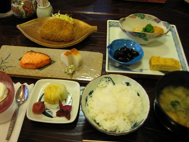 油山苑　朝食